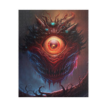 Load image into Gallery viewer, One Eyed Monster Puzzle (110, 252, 500, 1014-piece) - DnD, RPG, Tabletop, Beholder
