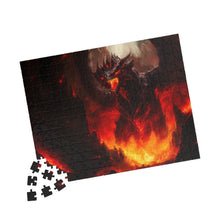 Load image into Gallery viewer, Lava Dragon Puzzle (110, 252, 500, 1014-piece) - DnD Gift - RPG

