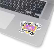 Load image into Gallery viewer, Lady Luck Smile On Me Kiss-Cut Stickers
