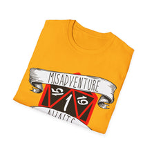 Load image into Gallery viewer, Misadventure Awaits Shirt - Unisex Softstyle T-Shirt
