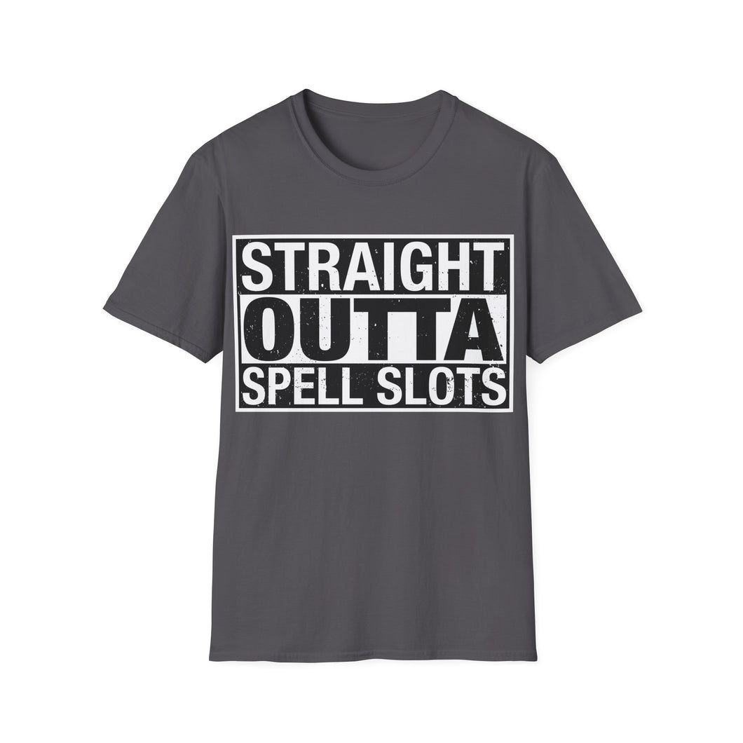 Straight Outta Spell Slots - Unisex Softstyle T-Shirt