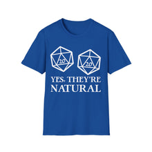 Cargar imagen en el visor de la galería, Yes, They&#39;re Natural - Dnd Accessories meme shirt - dungeon master gift t-shirt, dungeon master gift apparel
