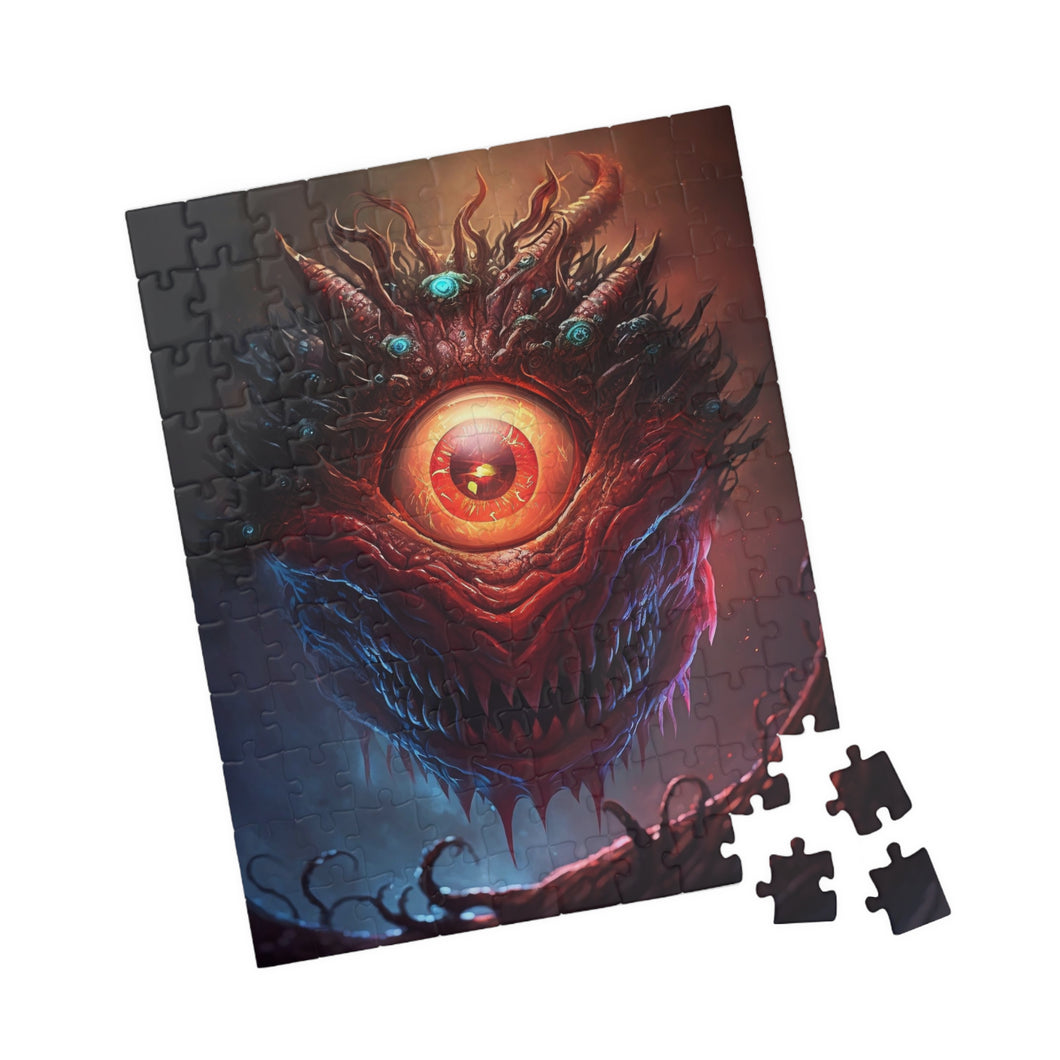 One Eyed Monster Puzzle (110, 252, 500, 1014-piece) - DnD, RPG, Tabletop, Beholder
