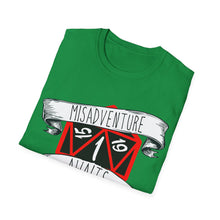 Load image into Gallery viewer, Misadventure Awaits Shirt - Unisex Softstyle T-Shirt
