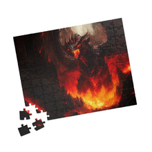 Cargar imagen en el visor de la galería, Lava Dragon Puzzle (110, 252, 500, 1014-piece) - DnD Gift - RPG
