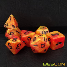 Cargar imagen en el visor de la galería, Dice Set7Pcs/Set Magical Stone Polyhedral Dice For DnD
