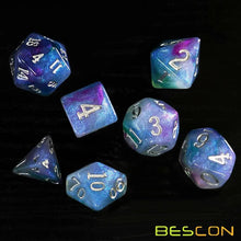 Load image into Gallery viewer, Dice Set7Pcs/Set Magical Stone Polyhedral Dice For DnD
