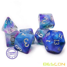 Cargar imagen en el visor de la galería, Dice Set7Pcs/Set Magical Stone Polyhedral Dice For DnD
