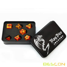 Cargar imagen en el visor de la galería, Dice Set7Pcs/Set Magical Stone Polyhedral Dice For DnD
