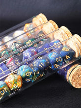 Load image into Gallery viewer, Dice Set, 7Pcs/set Polyhedral Dice In Fantasy Potion Flask
