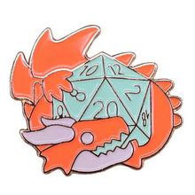 Load image into Gallery viewer, Pins, Dungeons &amp; Dragons Themed Enamel Pins / Brooches / Lapel
