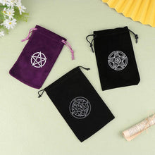 Load image into Gallery viewer, Dice Bags, Velvet Oracle Drawstring Pouch
