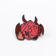 Cargar imagen en el visor de la galería, Pins, Dungeons and Dragons Themed Enamel Pins / Brooches / Lapel 3
