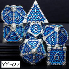 Cargar imagen en el visor de la galería, Dice Set, 7Pcs/Set Dragon Scale Polyhedral
