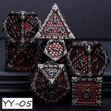 Cargar imagen en el visor de la galería, Dice Set, 7Pcs/Set Dragon Scale Polyhedral
