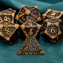 Cargar imagen en el visor de la galería, Dice Set, 7Pcs/Set Dragon Scale Polyhedral
