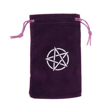 Load image into Gallery viewer, Dice Bags, Velvet Oracle Drawstring Pouch
