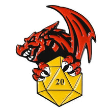 Cargar imagen en el visor de la galería, Pins, Dungeons &amp; Dragons Themed Enamel Pins / Brooches / Lapel
