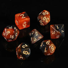 Load image into Gallery viewer, Dice Set, 7Pcs/Set Sparkle Polyhedral Dice for DnD
