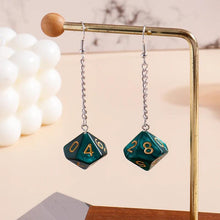 Load image into Gallery viewer, Jewelry, Dice Earrings d4 | d6 | d10 | d20
