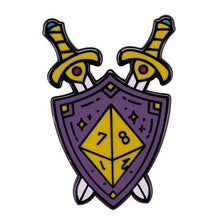 Cargar imagen en el visor de la galería, Pins, Dungeons and Dragons Themed Enamel Pins / Brooches / Lapel 2
