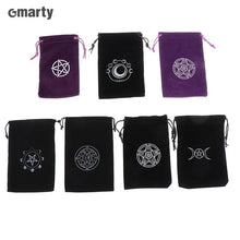 Load image into Gallery viewer, Dice Bags, Velvet Oracle Drawstring Pouch
