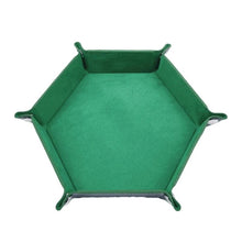 Cargar imagen en el visor de la galería, Rolling Mat, Leather Dice Tray
