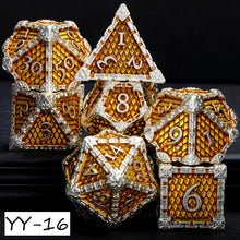 Cargar imagen en el visor de la galería, Dice Set, 7Pcs/Set Dragon Scale Polyhedral
