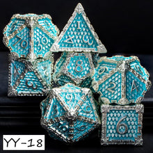 Cargar imagen en el visor de la galería, Dice Set, 7Pcs/Set Dragon Scale Polyhedral
