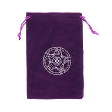 Load image into Gallery viewer, Dice Bags, Velvet Oracle Drawstring Pouch
