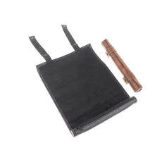 Cargar imagen en el visor de la galería, Dice Mat, Portable Leather Bag Rolling Mat With Zipper
