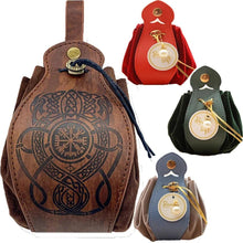 Load image into Gallery viewer, Dice Bag, Leather Pouch
