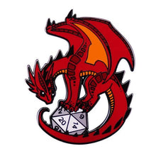 Load image into Gallery viewer, Pins, Dungeons &amp; Dragons Themed Enamel Pins / Brooches / Lapel
