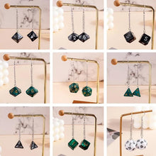 Load image into Gallery viewer, Jewelry, Dice Earrings d4 | d6 | d10 | d20
