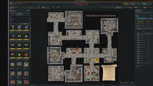 Cargar y reproducir el video en el visor de la galería, Atlas Forge Lighting view reveals prepared walls and light ranges.
