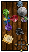Cargar imagen en el visor de la galería, Alchemist Tokens - Dungeons By Dan, Modular terrain and dungeon tiles for tabletop games using battle maps.
