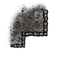 Load image into Gallery viewer, Ancient City Ruins - Dungeons By Dan, Modular terrain and dungeon tiles for tabletop games using battle maps.
