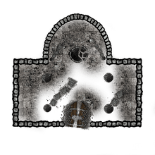 Cargar imagen en el visor de la galería, Ancient City Ruins - Dungeons By Dan, Modular terrain and dungeon tiles for tabletop games using battle maps.
