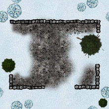 Load image into Gallery viewer, Arctic Forests - Dungeons By Dan, Modular terrain and dungeon tiles for tabletop games using battle maps.
