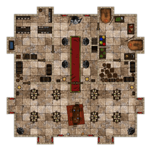 Cargar imagen en el visor de la galería, Castle Manor - Dungeons By Dan, Modular terrain and dungeon tiles for tabletop games using battle maps.
