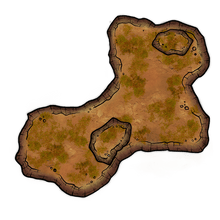 Load image into Gallery viewer, Desert Canyon - Dungeons By Dan, Modular terrain and dungeon tiles for tabletop games using battle maps.
