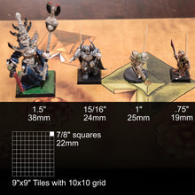 Load image into Gallery viewer, Desolate Deserts Terrain Tiles - Dungeons By Dan, Modular terrain and dungeon tiles for tabletop games using battle maps.
