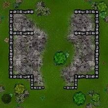 Load image into Gallery viewer, Forbidden Forest - Dungeons By Dan, Modular terrain and dungeon tiles for tabletop games using battle maps.
