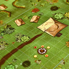Load image into Gallery viewer, Dungeons By Dan Printed Map Forbidden Forest Modular Terrain Tiles
