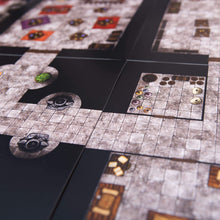 Load image into Gallery viewer, Infinite Keep Dungeon Tiles - Dungeons By Dan, Modular terrain and dungeon tiles for tabletop games using battle maps.
