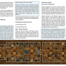 Load image into Gallery viewer, Lost Tomb Side-Trek - Dungeons By Dan, Modular terrain and dungeon tiles for tabletop games using battle maps.
