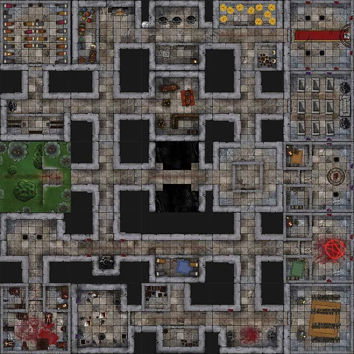 Massive Maps 1 – Dungeons By Dan