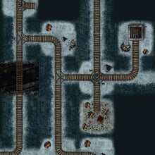 Cargar imagen en el visor de la galería, Massive Maps 1 - Dungeons By Dan, Modular terrain and dungeon tiles for tabletop games using battle maps.
