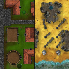 Cargar imagen en el visor de la galería, Massive Maps 3 - Dungeons By Dan, Modular terrain and dungeon tiles for tabletop games using battle maps.

