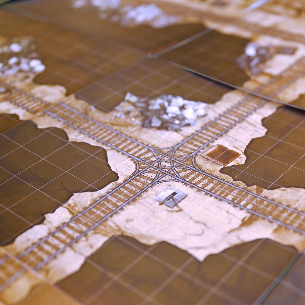 Dungeons By Dan Printed Map Modular Western Desert And Mine Tiles